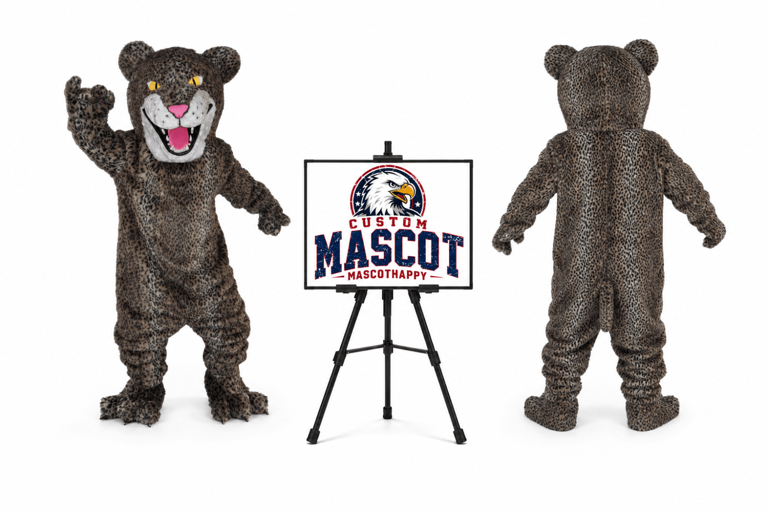 Leopard Panther Jaguar Cougar Mascot Costume Leopard Panther Jaguar Cougar Mascot Costume