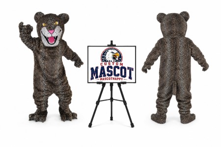 Leopard Panther Jaguar Cougar Mascot Costume