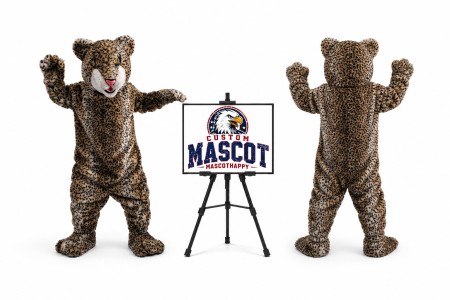Leopard Panther Mascot Costume