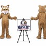Leopard Tiger Mascot Costume
