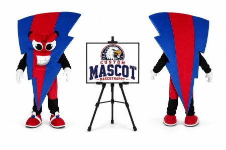 Lightning Bolt Mascot Costume