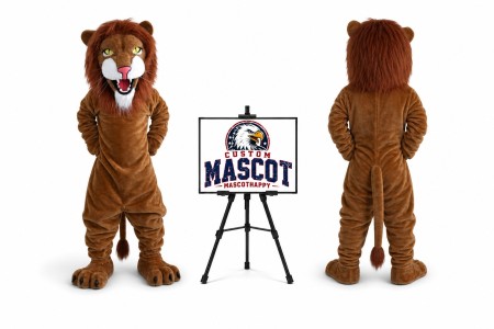 Lion Animal Mascot Costume