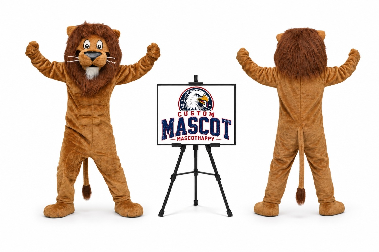 Lion Animal Realistic Fursuit Animal Mascot Costume Lion Animal Realistic Fursuit Animal Mascot Costume