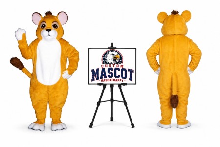 Lion Cub Mascot Costume