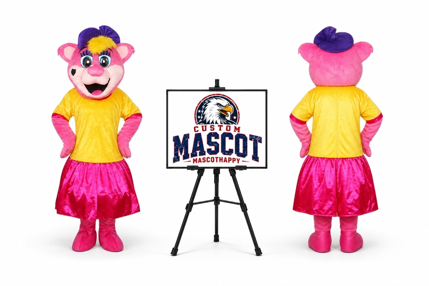 Lion Girl Mascot Costume Lion Girl Mascot Costume