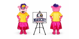 Lion Girl Mascot Costume Lion Girl Mascot Costume