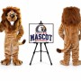 Lion Lightweight Mascot Costume