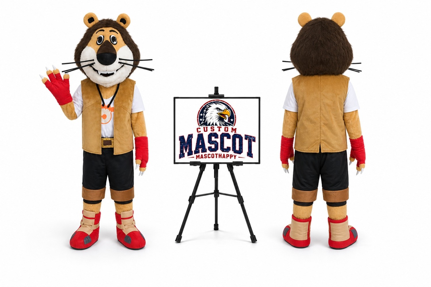 Lion Mascot Costume Lion Mascot Costume