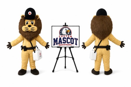 Lion Mascot Costume