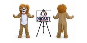 Lion The Forest Mascot Costume Lion The Forest Mascot Costume