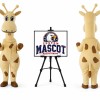 Little Cartoon Animal Plush Giraffe Mascot Costume