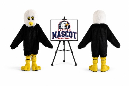 Little Eagle Hawk Falcon Mascot Costume