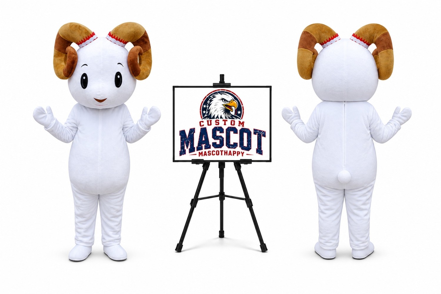 Little Goat Sheep Mascot Costume Little Goat Sheep Mascot Costume