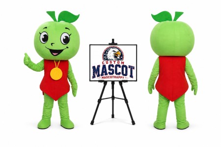 Little Apple Mascot Costume for Food Events