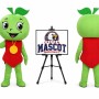 Little Apple Mascot Costume for Food Events