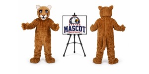 Little Leopard Panther Cat Cougar Cub Mascot Costume Little Leopard Panther Cat Cougar Cub Mascot Costume
