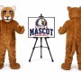 Little Leopard Panther Cat Cougar Cub Mascot Costume