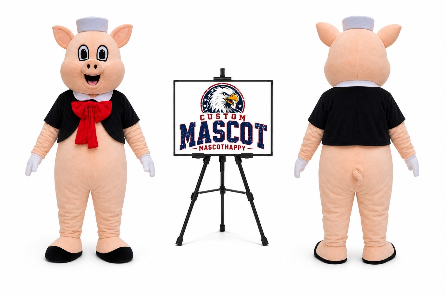 Little Pig Mascot Costume Little Pig Mascot Costume