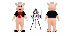 Little Pig Mascot Costume Little Pig Mascot Costume