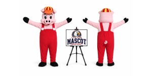 Little Pig Mascot Costume Little Pig Mascot Costume