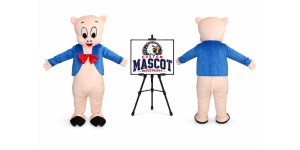 Little Pig Mascot Costume Little Pig Mascot Costume