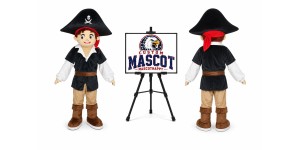 Little Pirate Boy Mascot Costume for Parties Little Pirate Boy Mascot Costume for Parties