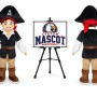 Little Pirate Boy Mascot Costume for Parties