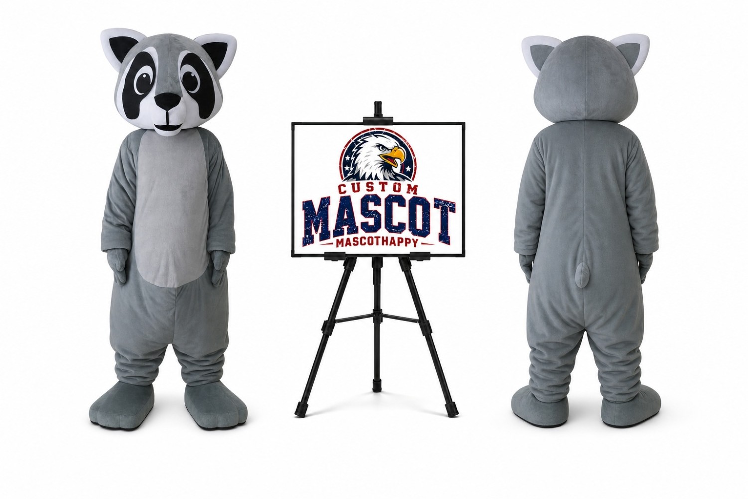 Little Raccoon Mascot Costume Little Raccoon Mascot Costume