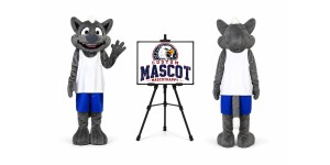 Little Wolf Mascot Costume Little Wolf Mascot Costume