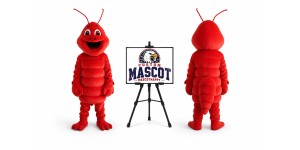 Lobster Mascot Costume for Food Events Lobster Mascot Costume for Food Events