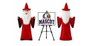 Long Beard Old Man Mascot Costume Long Beard Old Man Mascot Costume