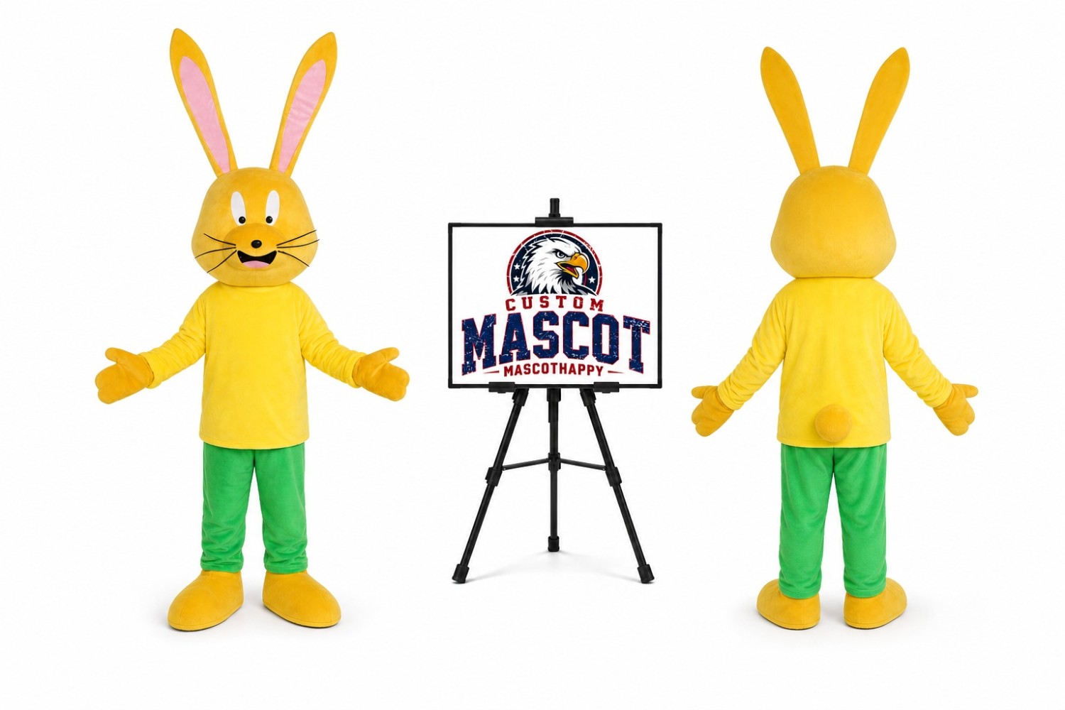 Long Ear Rabbit Bunny Easter Mascot Costume for Easter Events Long Ear Rabbit Bunny Easter Mascot Costume for Easter Events