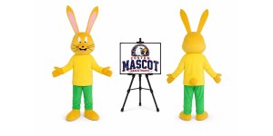 Long Ear Rabbit Bunny Easter Mascot Costume for Easter Events Long Ear Rabbit Bunny Easter Mascot Costume for Easter Events