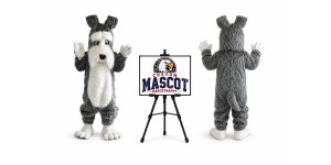 Long Fur Dog Mascot Costume Long Fur Dog Mascot Costume