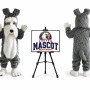 Long Fur Dog Mascot Costume