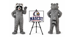 Long Fur Raccoon Mascot Costume Long Fur Raccoon Mascot Costume