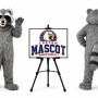 Long Fur Raccoon Mascot Costume