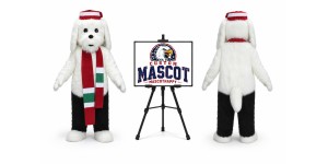 Long Fur Dog Mascot Costume Long Fur Dog Mascot Costume