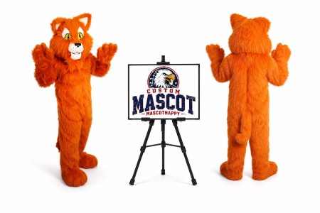 Long Hair Cat Mascot Costume