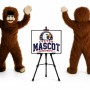 Long Hair Chimpanzees Monkey Mascot Costume