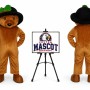 Long Hair Plush Teddy Bear Mascot Costume