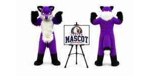 Long Hair Wolf Mascot Costume Long Hair Wolf Mascot Costume