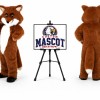 Long Hairy Fox Mascot Costume