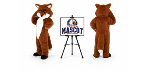 Long Hairy Fox Mascot Costume Long Hairy Fox Mascot Costume