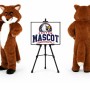 Long Hairy Fox Mascot Costume