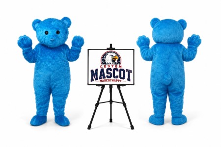 Long Plush Bear Mascot Costume