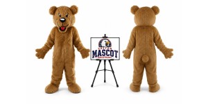 Brown Long Plush Hair Bear Mascot Costume Brown Long Plush Hair Bear Mascot Costume