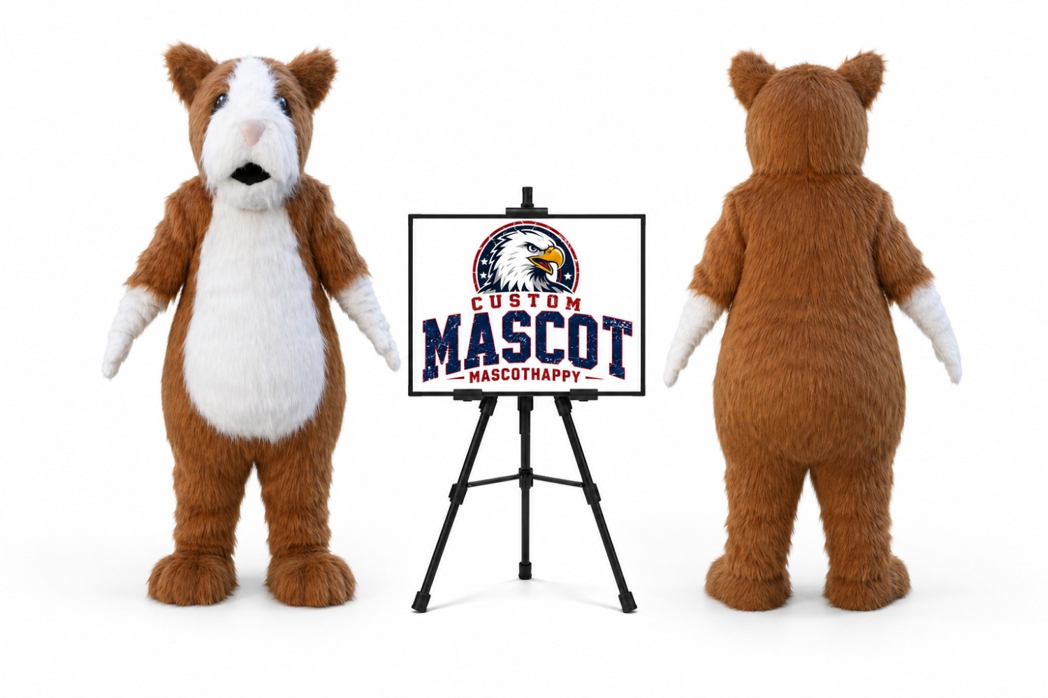 Long Plush Hamsters Mascot Costume Long Plush Hamsters Mascot Costume