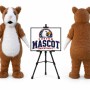 Long Plush Hamsters Mascot Costume