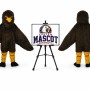 Long-Haired Eagle Adult Mascot Costume Mascot Costume